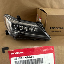 2016 2017 2018 ACURA ILX PASSENGER SIDE FULL LED HEADLIGHT OEM 33100-TX6-A51