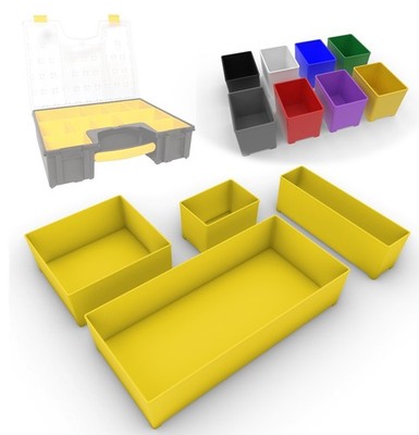 Custom Bins for Stanley Professional Deep Organizer - (Made to Order)