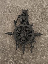 Warhammer 40k - Chaos Space Marines Icon of Chaos Banner Sigil – Nurgle