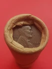 1909-P LINCOLN WHEAT CENT 1912-D LINCOLN WHEAT PENNY COIN ROLL ENDERS BANKROLLED