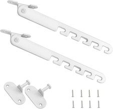 2 Pieces Adjustable Position Casement Window Restrictor Latch, Lock Tilt Regulat