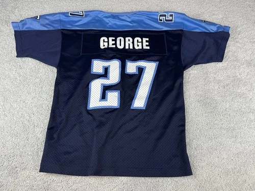 Tennessee Titans Vtg Champion Eddie George Football Jersey NFL ~ YOUTH L 14-16