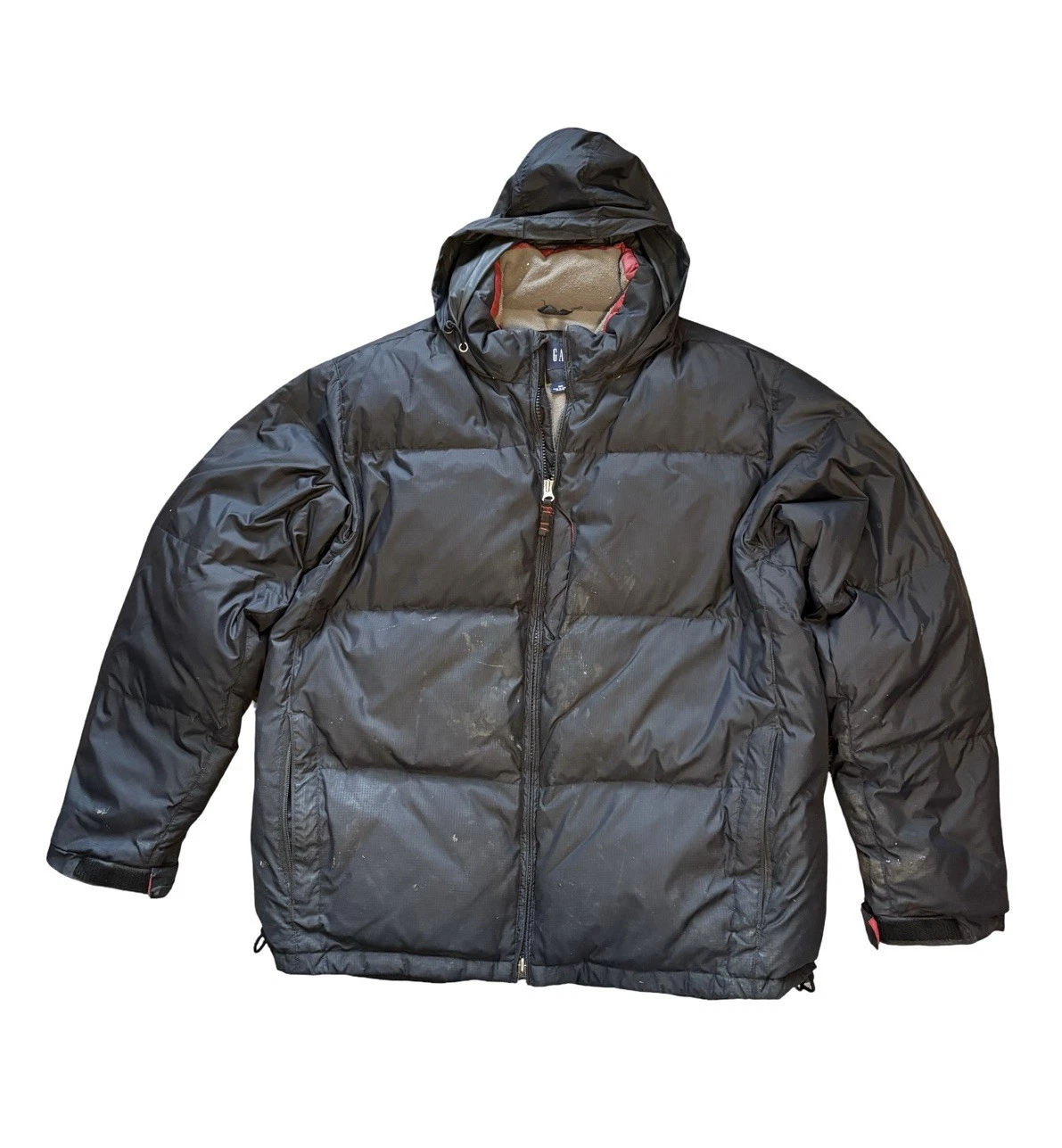 Vintage Gap Puffer Jacket Men's Size 2XL Tech Snow Winter Outdoors Hooded Lined