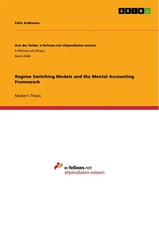 Felix Andresen | Regime Switching Models and ...