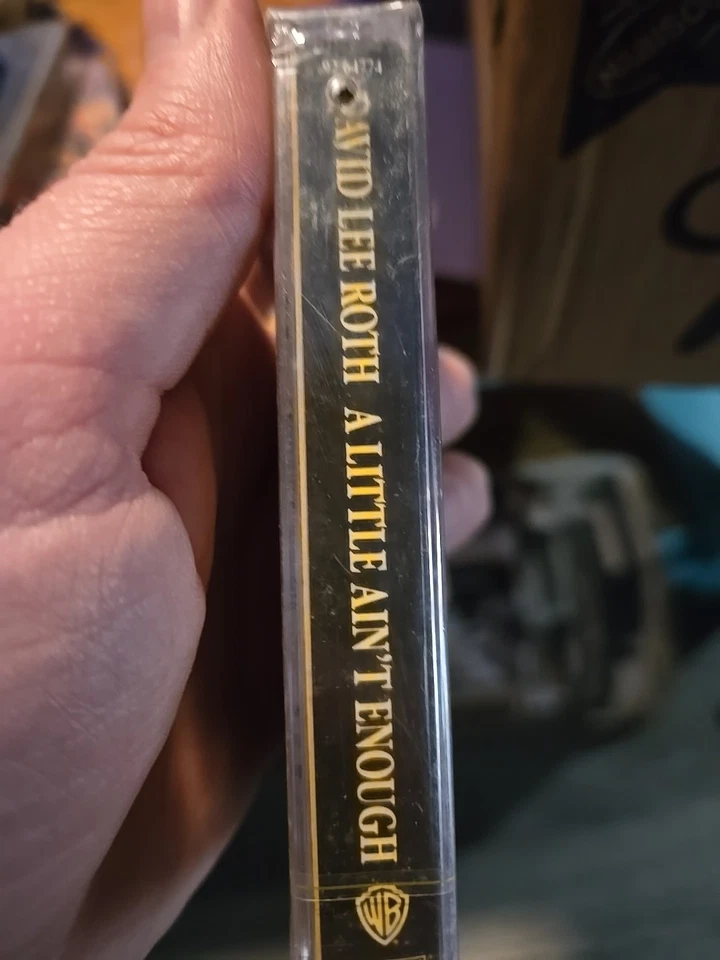 A Little Ain't Enough - David Lee Roth (Cassette, 1991) Sealed - Image 2 of 3