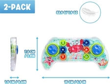 SEVENKA 2 Pack Maze Puzzle Games for Kids Ages 3-8, 3D Mind Puzzles Brain Teaser