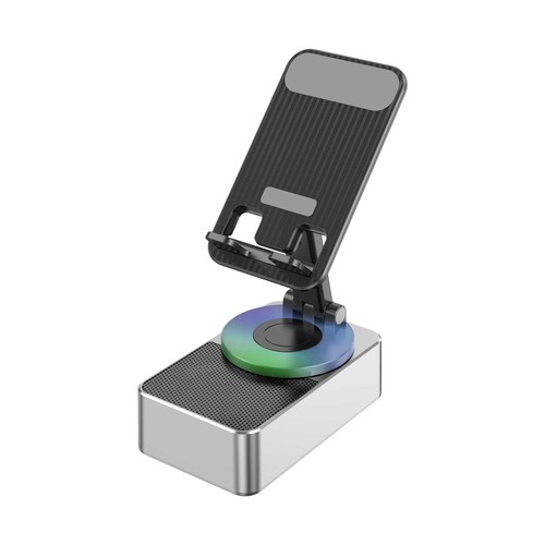 Phone Desk Stand Holder with Sound Amplifier Foldable Adjustable 2 in 1 Phone - Zdjęcie 10 z 12