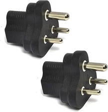 Ceptics India, Nepal Travel Adapter NEMA 5-15R -ETL Certified - Industrial Grade