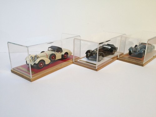 1/43 Set of 3 models 1930 Mercedes Benz SS Roadster Erdmann & Rossi Handmade EMC - Picture 12 of 12