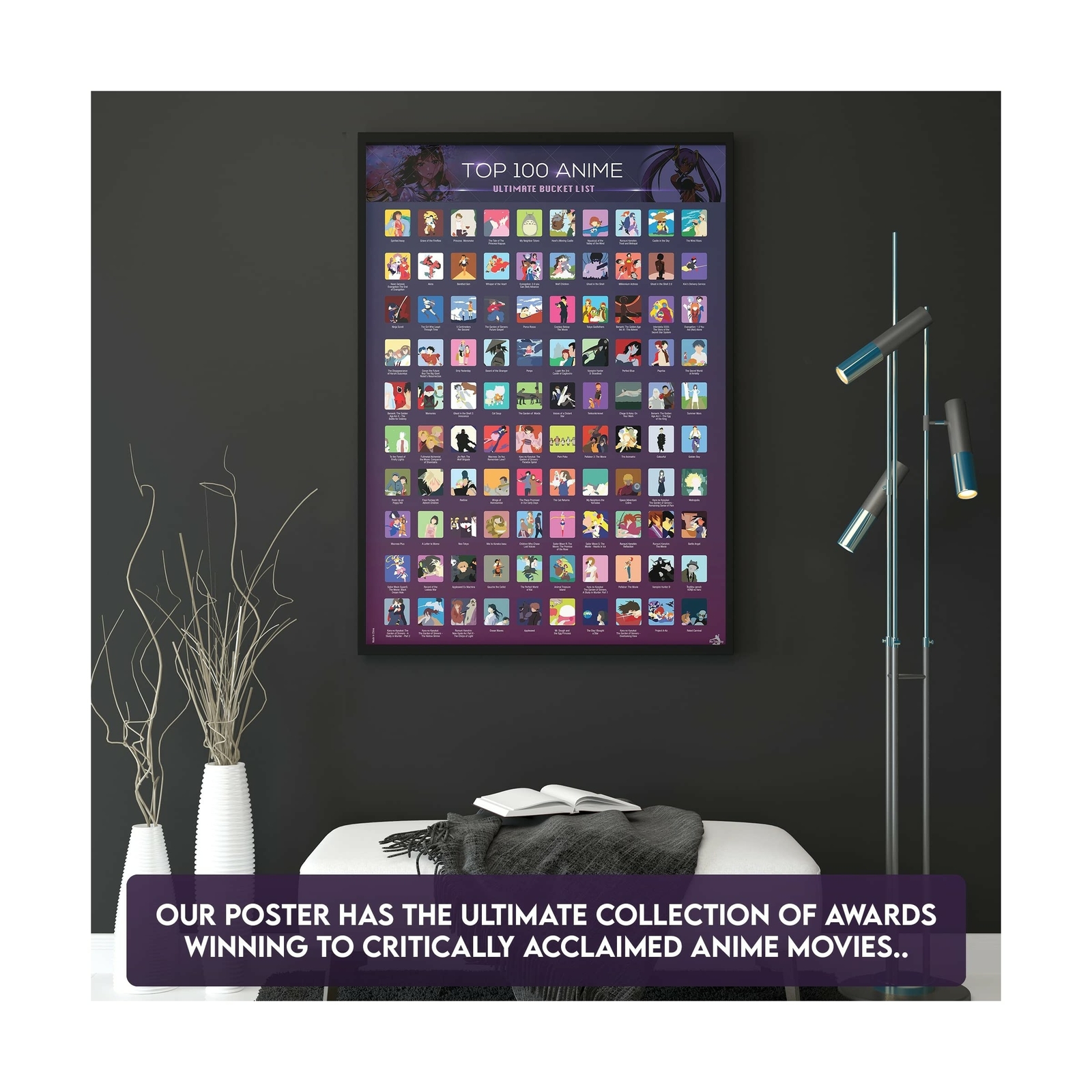 Top 100 Anime Scratch Off Poster With Scratching Tool – 100 Anime Bucket List... | eBay Top 100 Anime Scratch Off Poster With Scratching Tool – 100 Anime Bucket List... | eBay