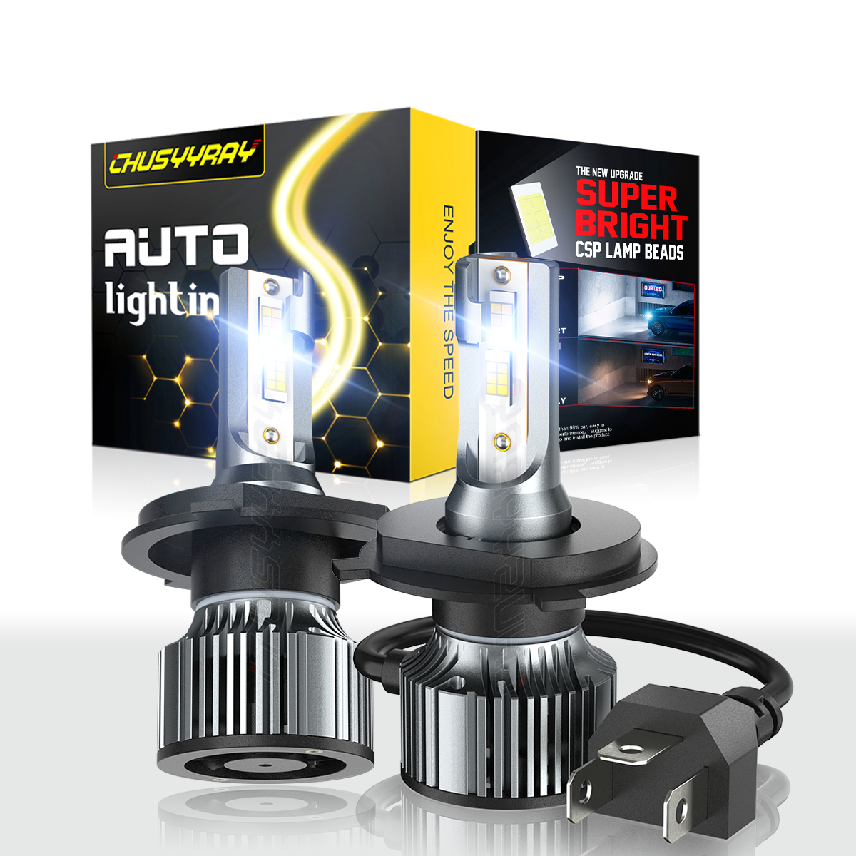 9003 H4 LED Headlight High Low Bulb For Suzuki XL-7 Sport Utility