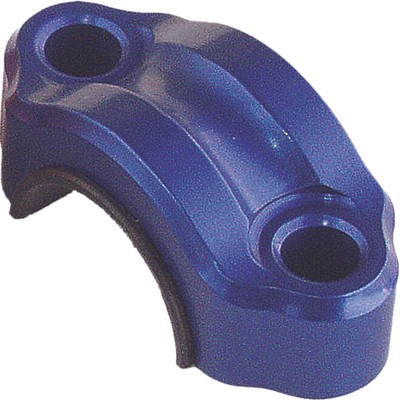Works Connection Rotating Bar Clamp - Blue, 6061 T-6 Aluminum, For Motorcycle Brake Protection - View #11