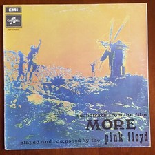 LP PINK FLOYD soundtrack from the film "more" originale 1969 made in italy 