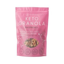 Keto Hana Raspberry Keto Granola - 300g (Pack of 2)