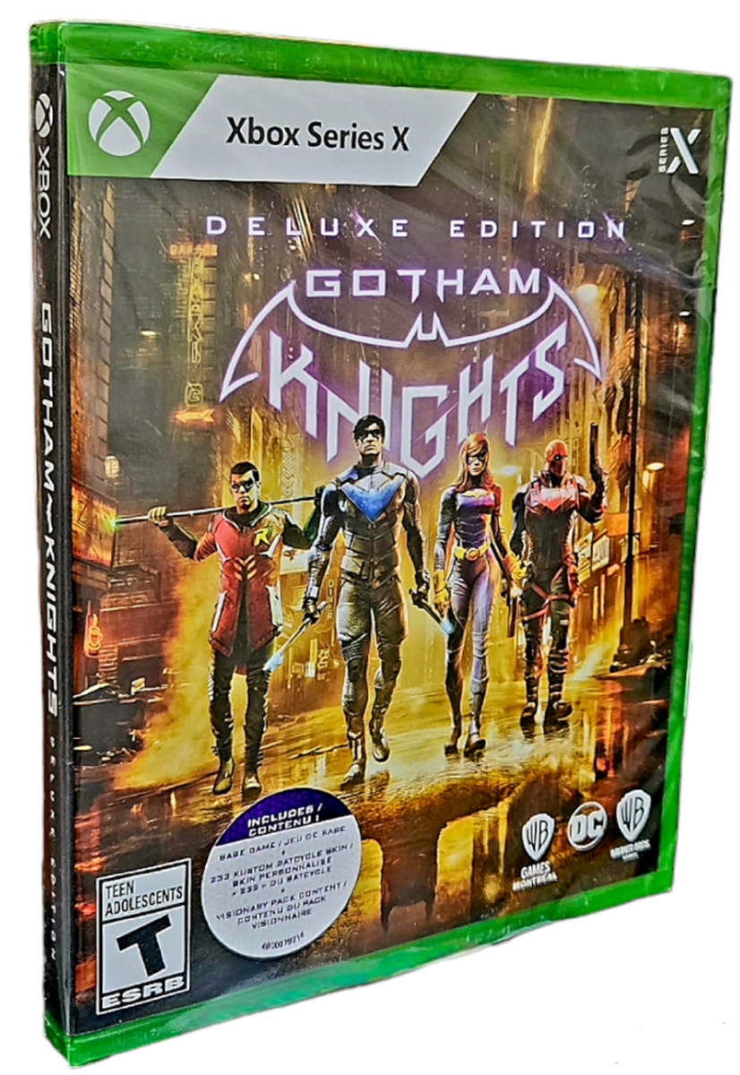 Gotham Knights Deluxe Edition Xbox Series X BRAND NEW, SEALED