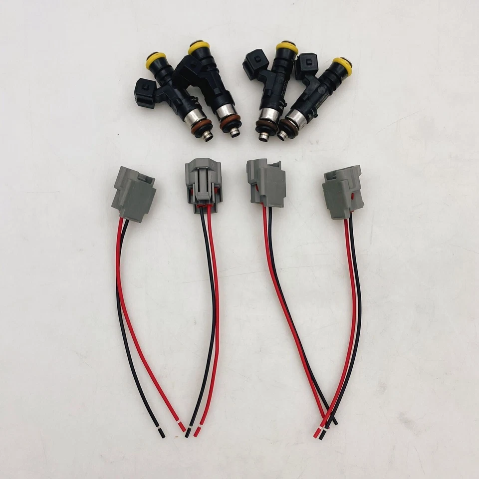 4PCS Fuel Injectors For 210lb 2200cc CIVIC Acura TSX K24 2.4L K20 0280158829 Foto 2 de 4