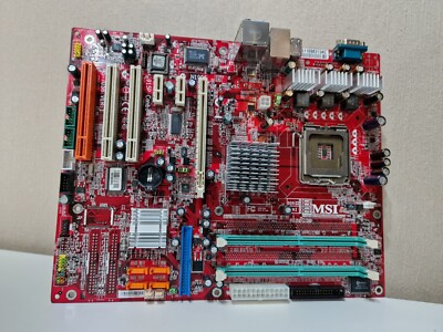 Mainboard MSI 915P Combo MS-7058 Sockel 775 PCIe SATA für INTEL