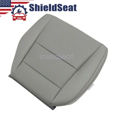 Passenger Bottom Replacement Perf Leather Seat Cover Gray For 2009-014 Acura TSX