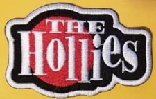 The Hollies Embroidered Band Patch approx 2.25x3.5"