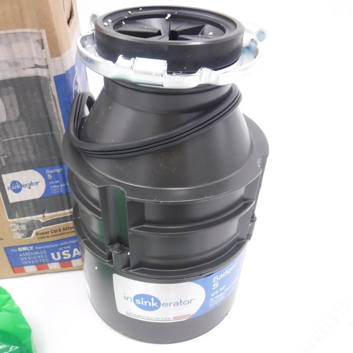 InSinkErator Badger CORD 1/2 HP Continuous Feed Garbage, 41 OFF