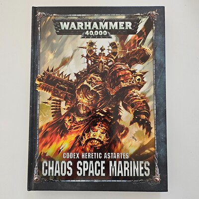Warhammer 40k - Codex: Heretic Astartes - Chaos Space Marines - neuwertig