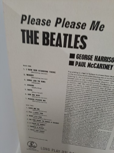 Vinyl Stereo The Beatles Please Please Me Parlophone PCS 3042 PMC 1202 AgeUK - 第 4/9 張圖片
