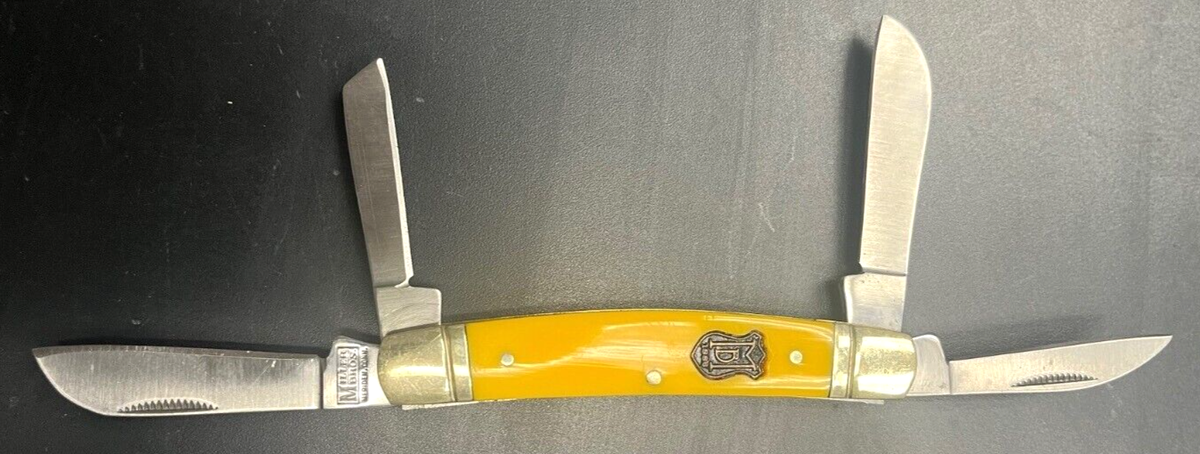 Vintage Miller Bros. 4 Blade Pocket Knife | eBay