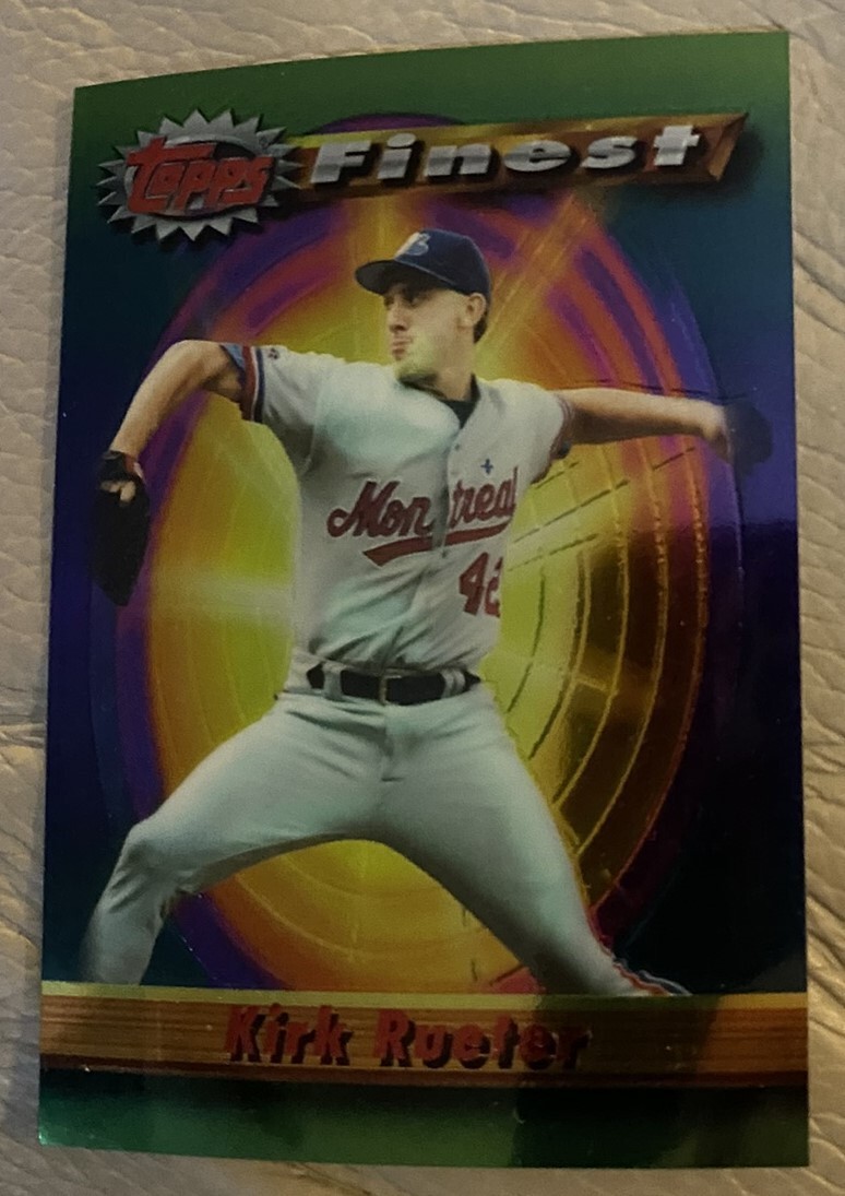 1994 Topps Finest - #9 Kirk Rueter (RC)  #481