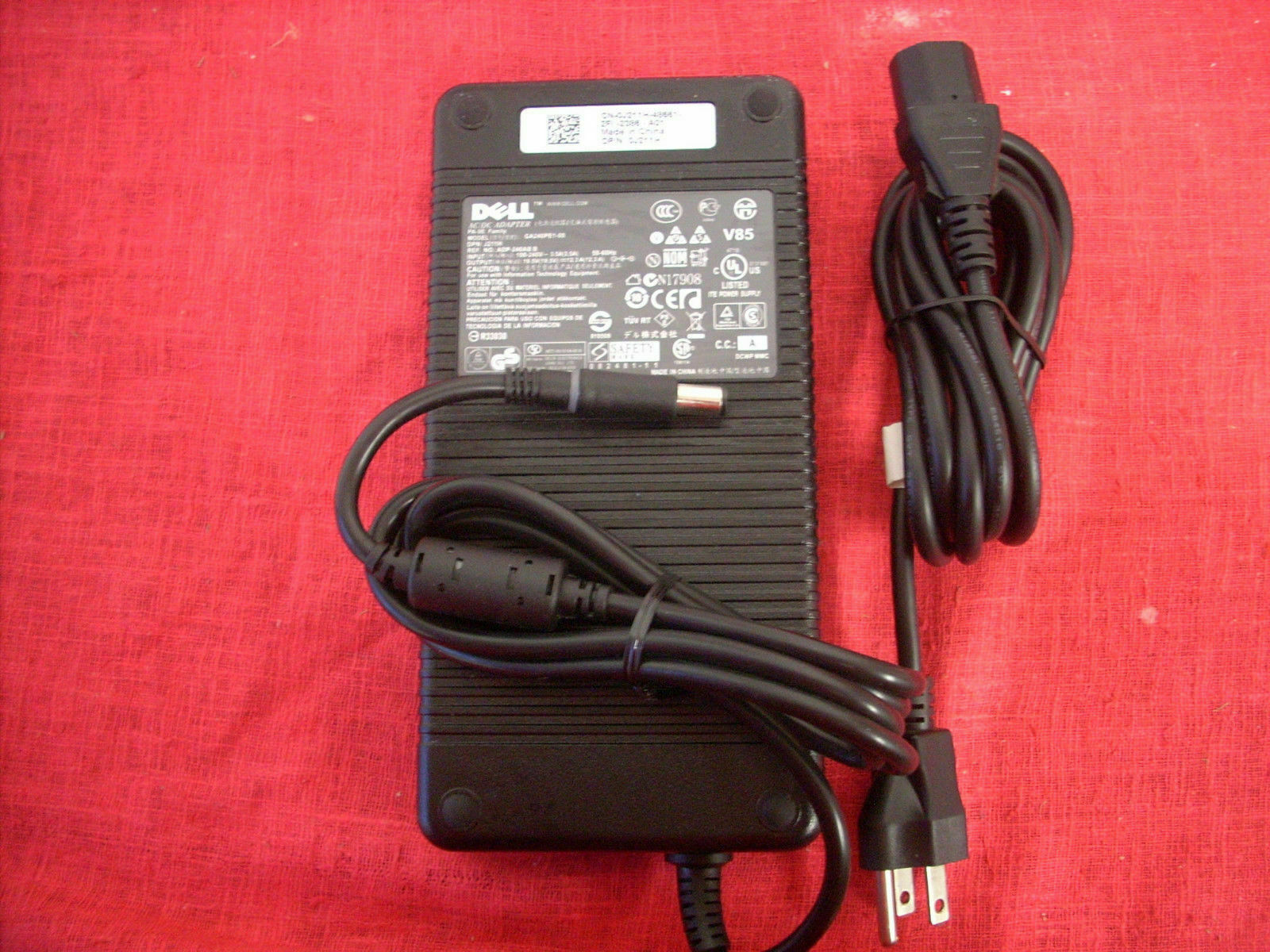 240W 12.3A Dell Adapter/Charger for Precision 7510 7710 M4700 M4800 M6400 M6800