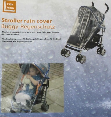 Buggy-Regenschutz Kinderwagen Universal Kinderwagen Schutz Baby Transparent  | eBay.de