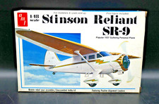 1:48 AMT Stinson Reliant SR-9 Vintage 1970's - New Open Box, Parts Sealed