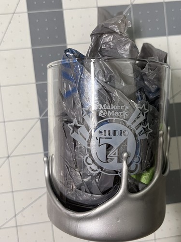 Set di 2 bicchieri Maker’s Mark Silver Dipped Studio 54 - Foto 2 di 7