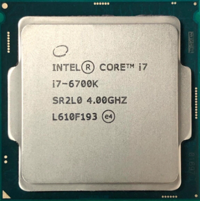 Intel Core i7-6700K Processor (4.00GHz,LGA 1151, Quad-Core