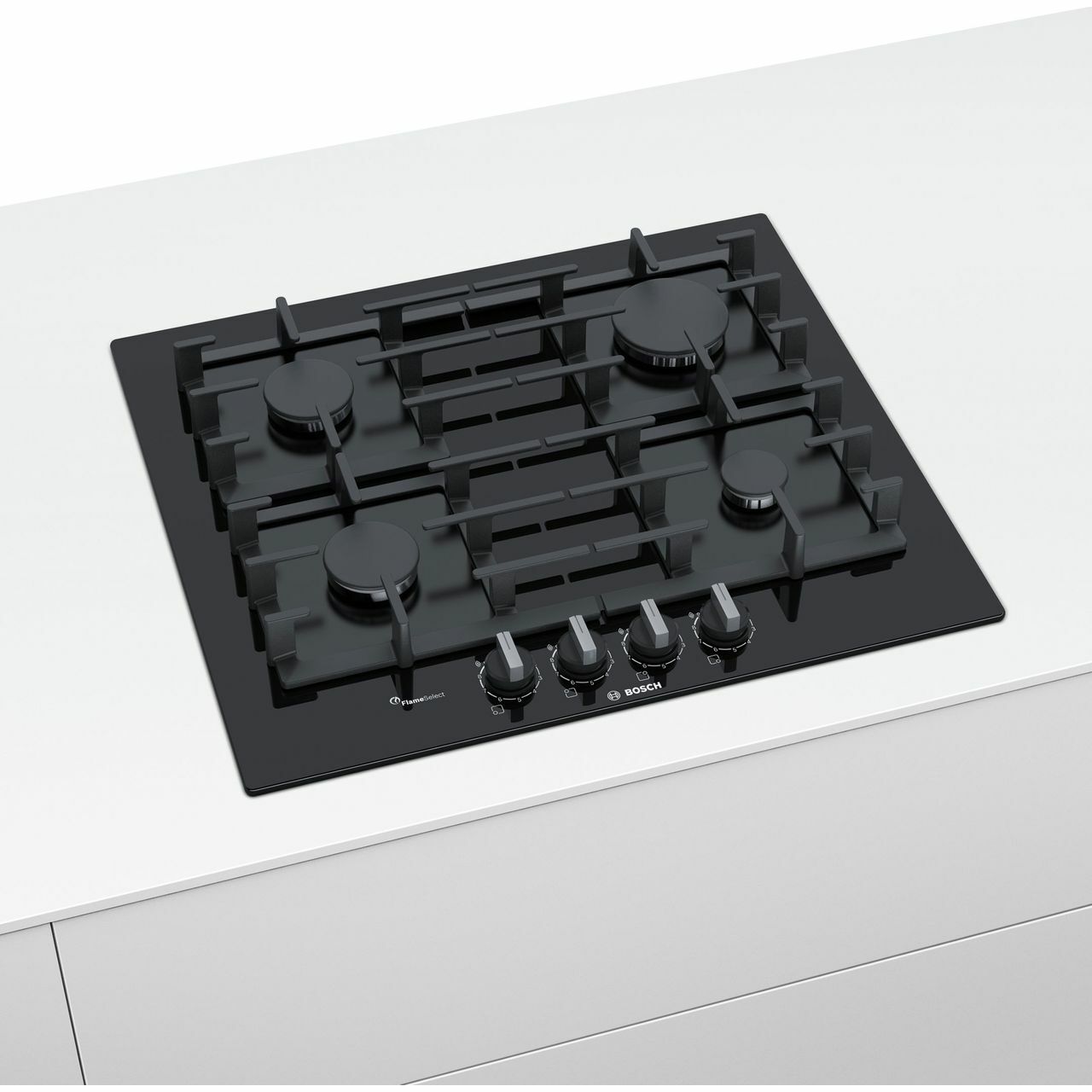 Bosch PPP6A6B90 Series 6 Built In 59cm 4 Burners Gas Hob Black 4242002801933 eBay