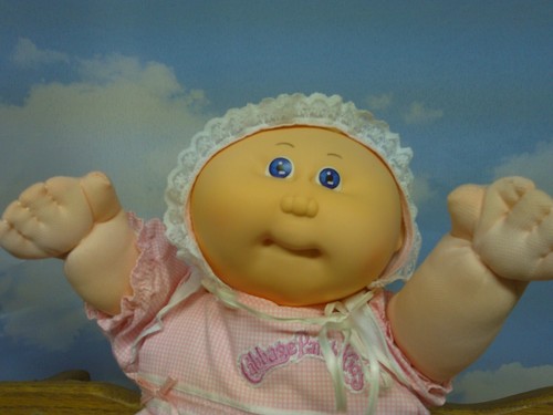 COLECO PREEMIE girl pink FANCY OUTFIT CABBAGE PATCH KIDS w/papers - Picture 2 of 5