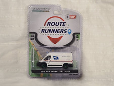 Greenlight 1:64 2019 Ram ProMaster 2500 Cargo High Roof USPS Van 53010-F chase