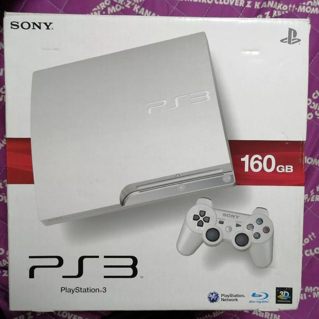 SONY PlayStation3 PS CECH-2500A LW Silver Free Ship From JP