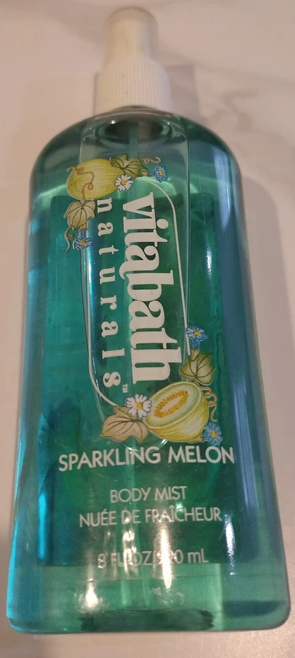 1- Vitabath Naturals Bruma Corporal Melón Espumoso Nuevo Antiguo Stock 8 Oz. Foto 3 de 4