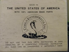 Cobra Enterprises CB32MCB box .32 Saturday Night Special