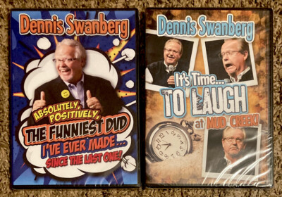 Dennis Swanberg DVDs: Time to Laugh at Mud Creek & Funniest Ever Made! NEW DVD!