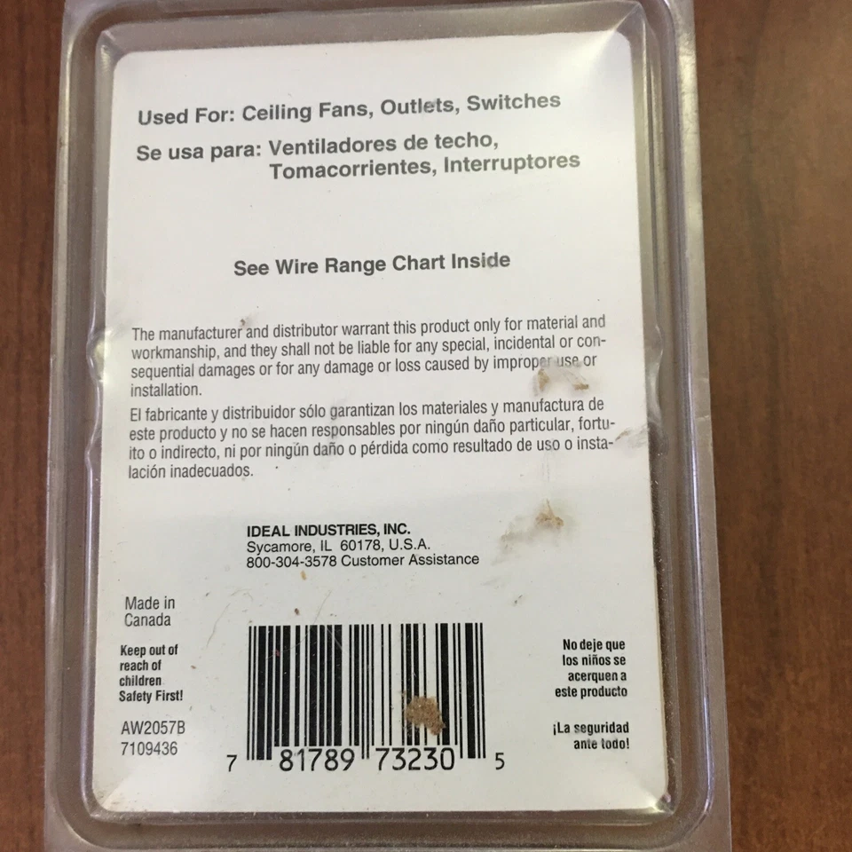 Buchanan Wire Twist Connectors /Nuts 12 Quantity Model 73230 - Image 4 of 4