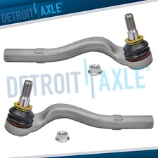 Pair (2) Front Outer Tie Rods for Mercedes CLS550 CLS400 E250 E350 E400 E550