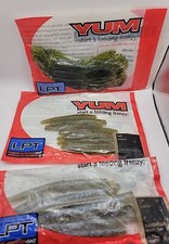 Lot of 3 packs Yum Swimn Dinger 5 3 Fishing L...