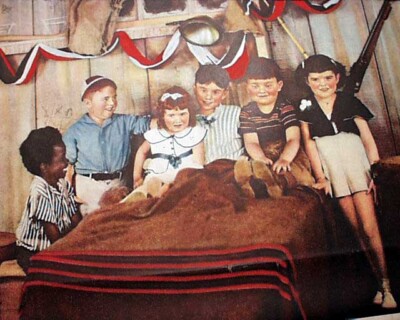 OUR GANG Little Rascals Spanky Alfalfa Buckwheat Comedy Troupe 1937 ...