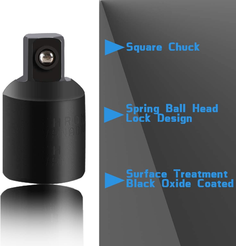 8PC Impact Adapter and Reducer Set, Drive Socket Adapter Converter Reducers for - Picture 3 of 7