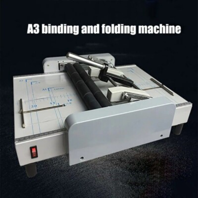 Office Electric Binding and Folding Machine Paper Folding Electric Binding