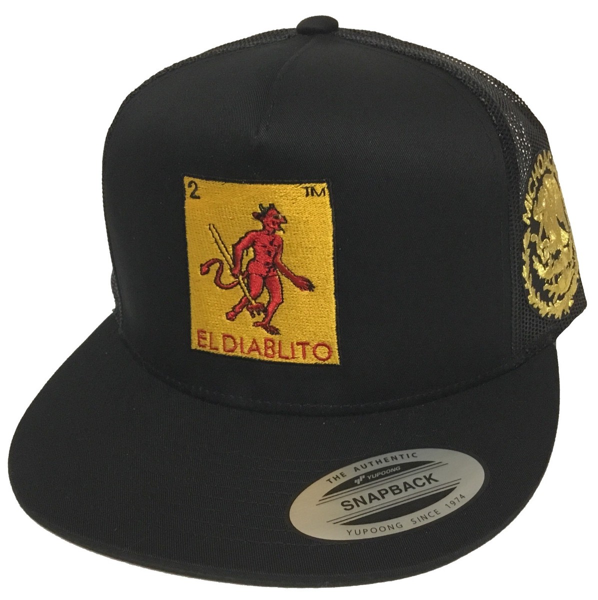 El Diablo Diablito De Michoacan Logo Federal Gold A Lado 2 Logos