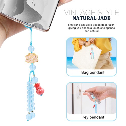 Mobile Phone Ornaments Cell Decorative Accessories Jewelry Charms - Zdjęcie 8 z 11