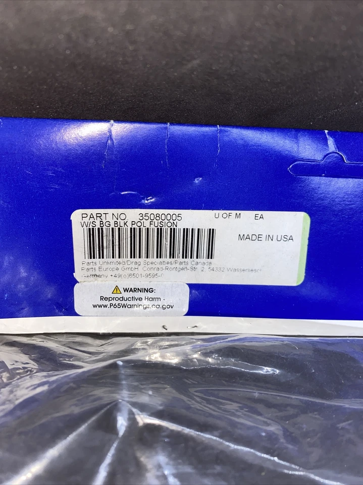 Bolsa para parabrisas para moto de nieve PARTS UNLIMITED 3508-0005 - negra - Polaris '05-'06 Foto 2 de 2