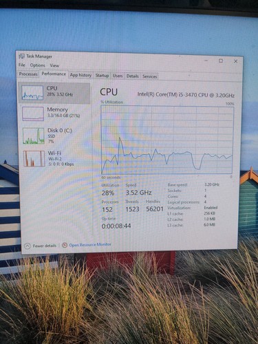 Dell Optiplex 7010 SFF Core i5-3470 16gb RAM 120gb SSD Windows 10 Pro - Picture 6 of 7